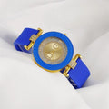 Relógio Feminino D&G QUARTZ LUXO RL-FM02 LojasStonks Azul Marinho 