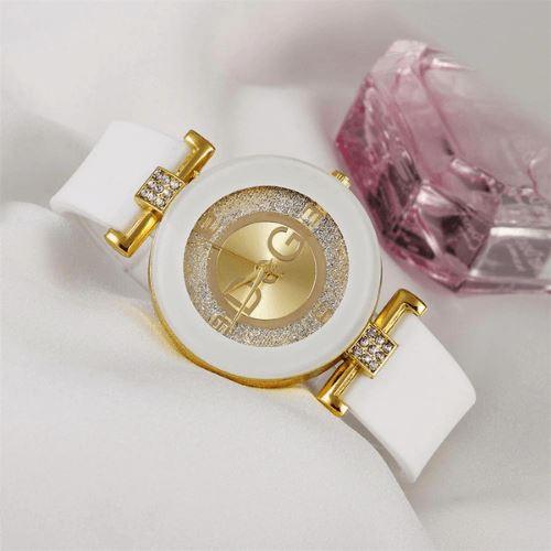 Relógio Feminino D&G QUARTZ LUXO RL-FM02 LojasStonks Branco Lírio 