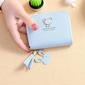 Carteira Feminina - Forever Young Bear LojasStonks Azul 