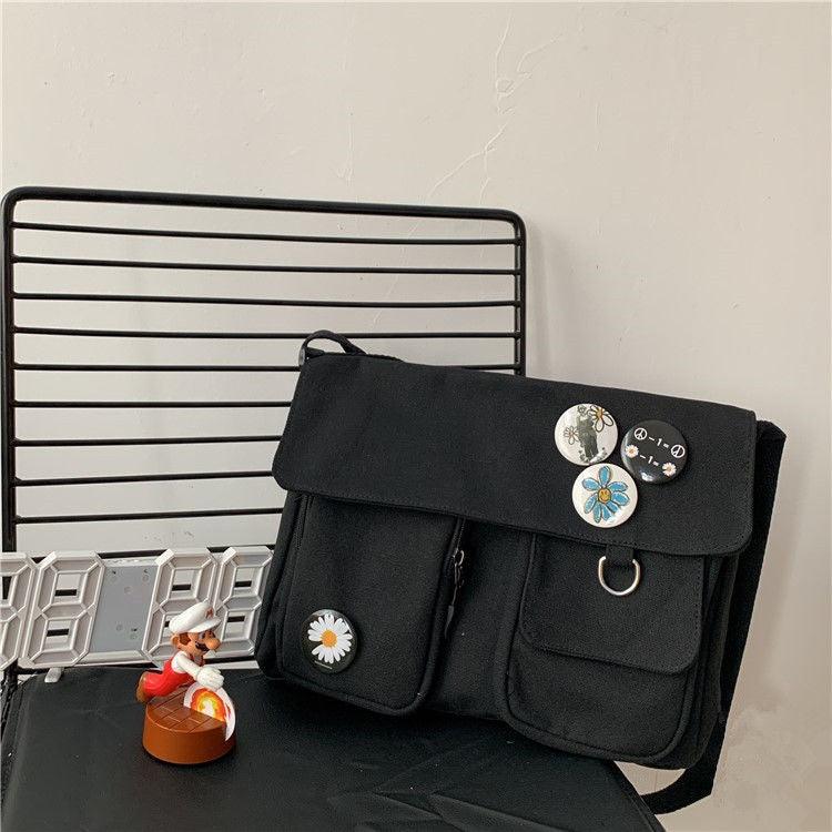 Bolsa Feminina Transversal Basic Flower + Brinde Fofo