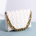 Bolsa Feminina Crossbody - Business Luxo BS-FM06 LojasStonks Branca 